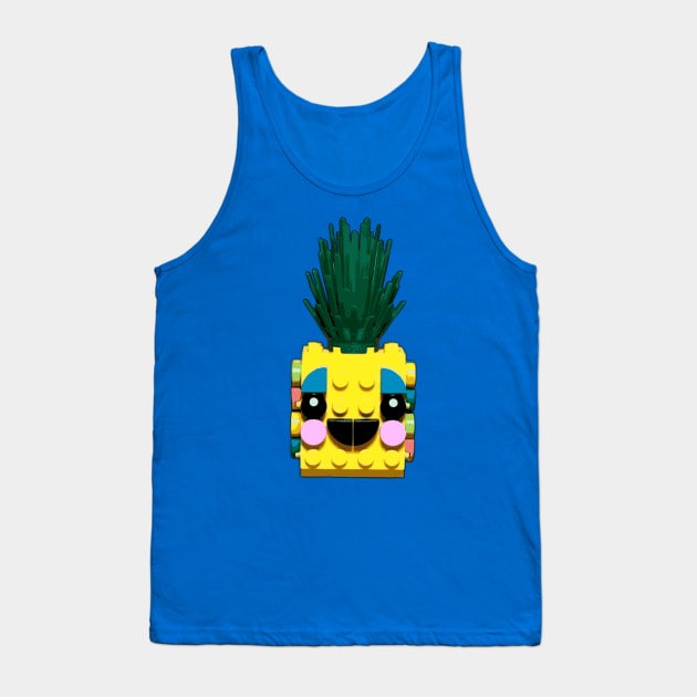 Brick Creations - Pineapple Tank Top by druscilla13